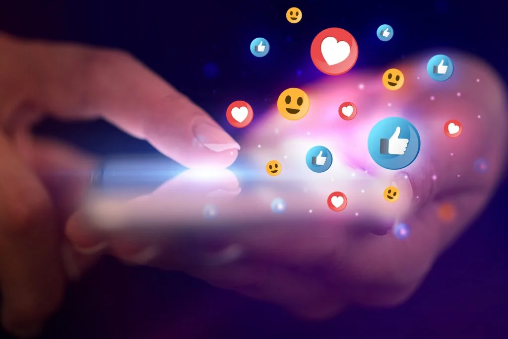 publicité sur les réseaux sociaux