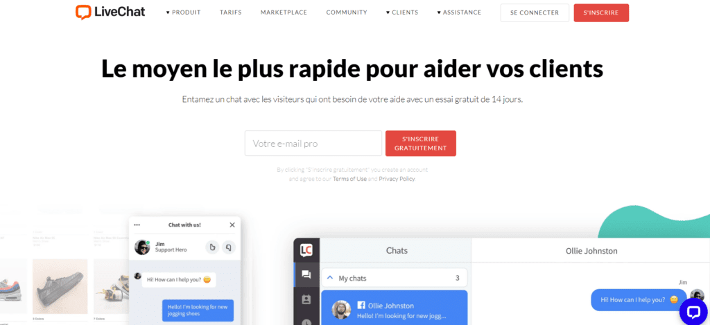 plugin de chat en direct Livechat