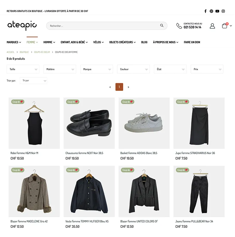 Réalisation Ateapic