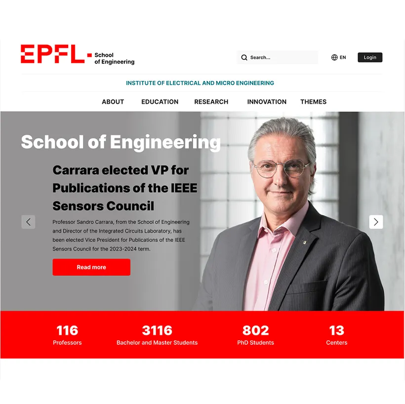 Réalisation EPFL School of Engineering
