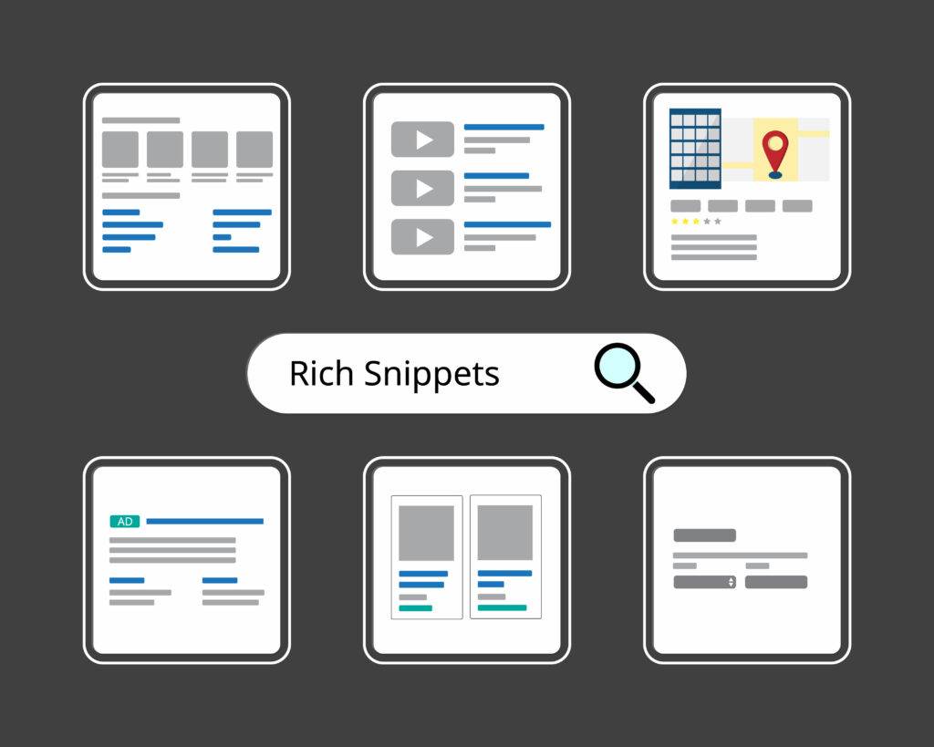 types rich snippets